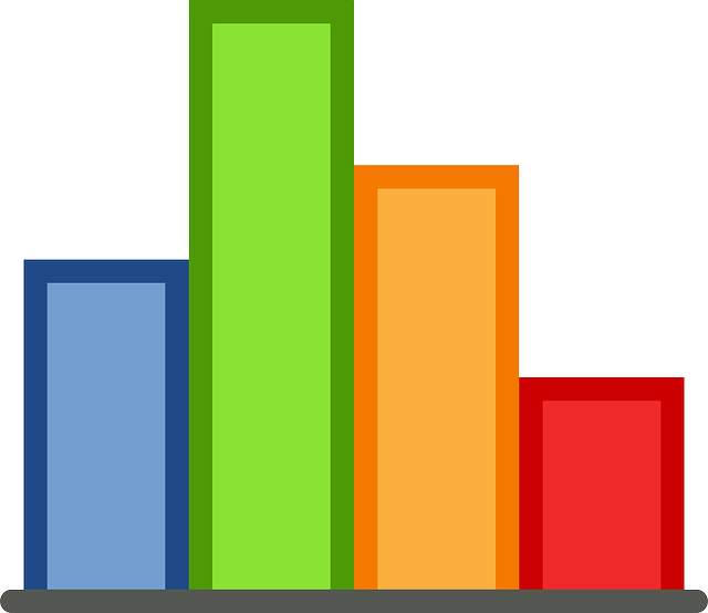 flat icon bar graphics statistics chart graph